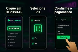 Como fazer um depósito no Pix Cassino?